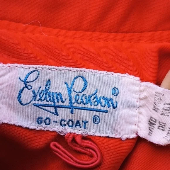 Vintage Evelyn Pearson Go-Coat size Medium Housecoat